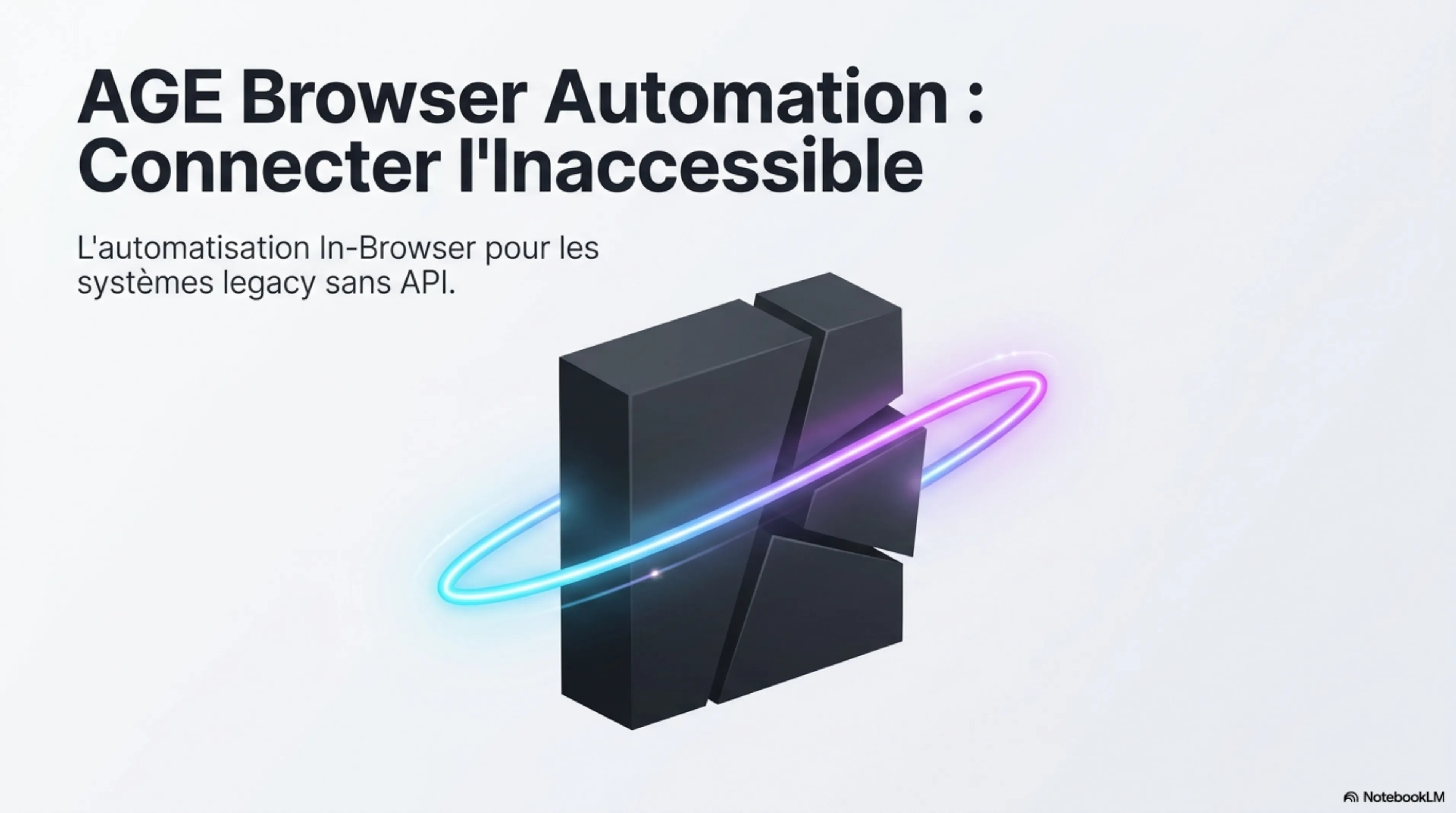 Aperçu de l'interface AGE Browser Automation